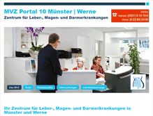 Tablet Screenshot of mvz-portal10.de